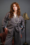 Heather Rusheen Jacket. - Small - Jacket