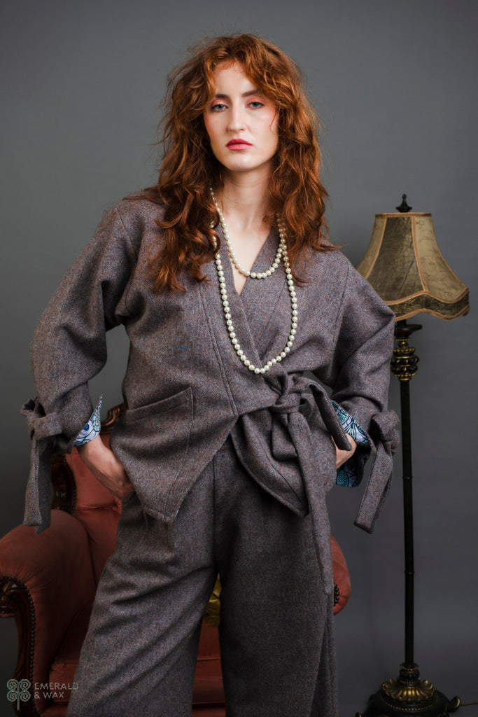 Heather Rusheen Jacket. - Small - Jacket