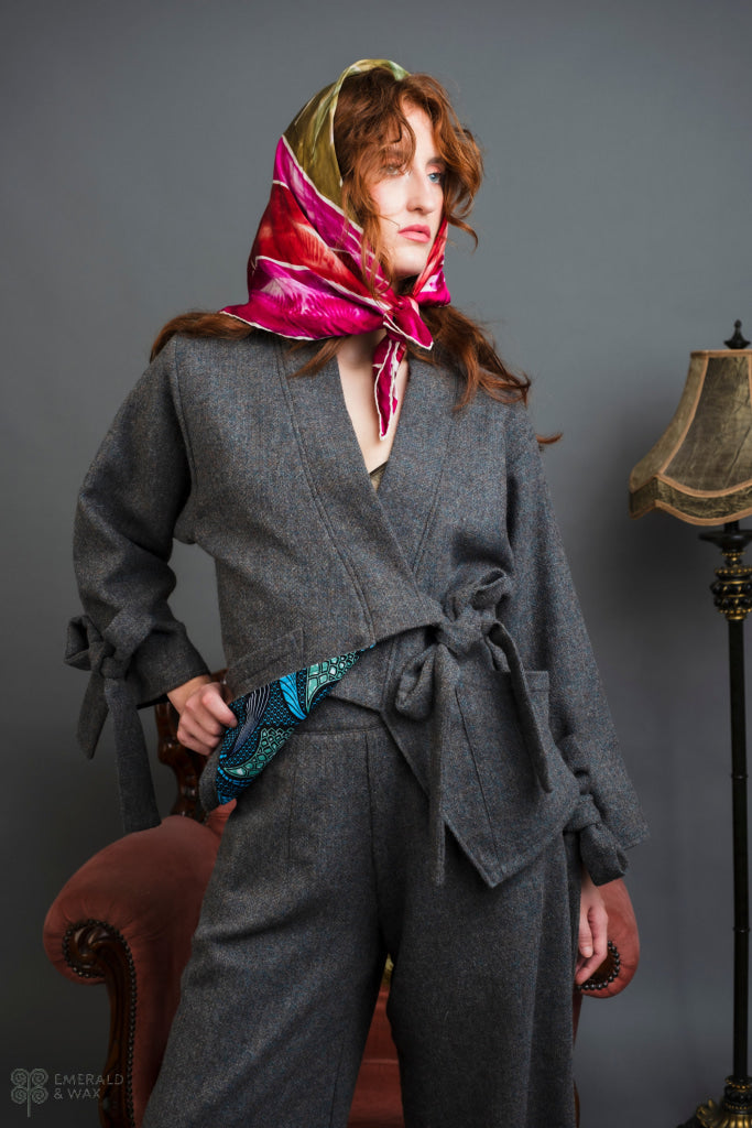 Blue Dusk Kimono Jacket - Kimono Jacket