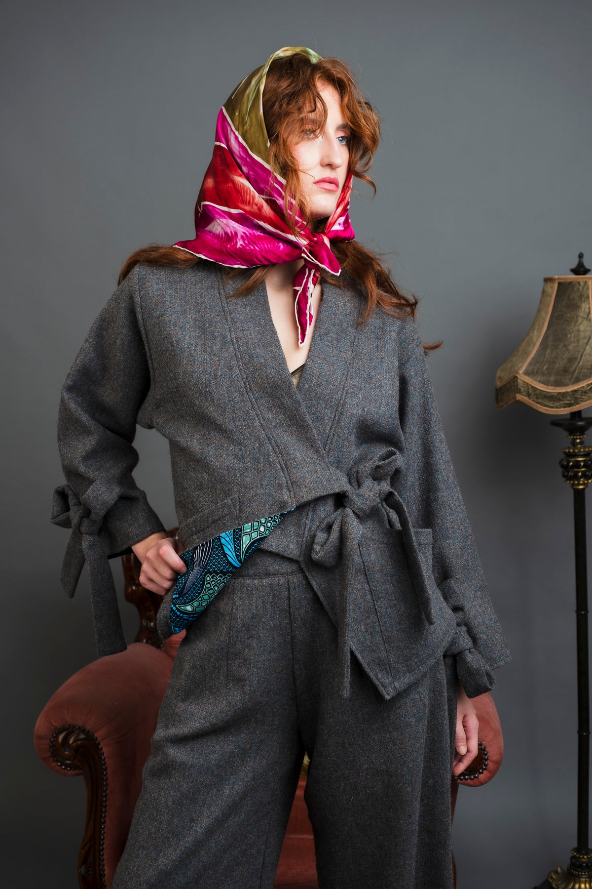 Blue Dusk Kimono Jacket