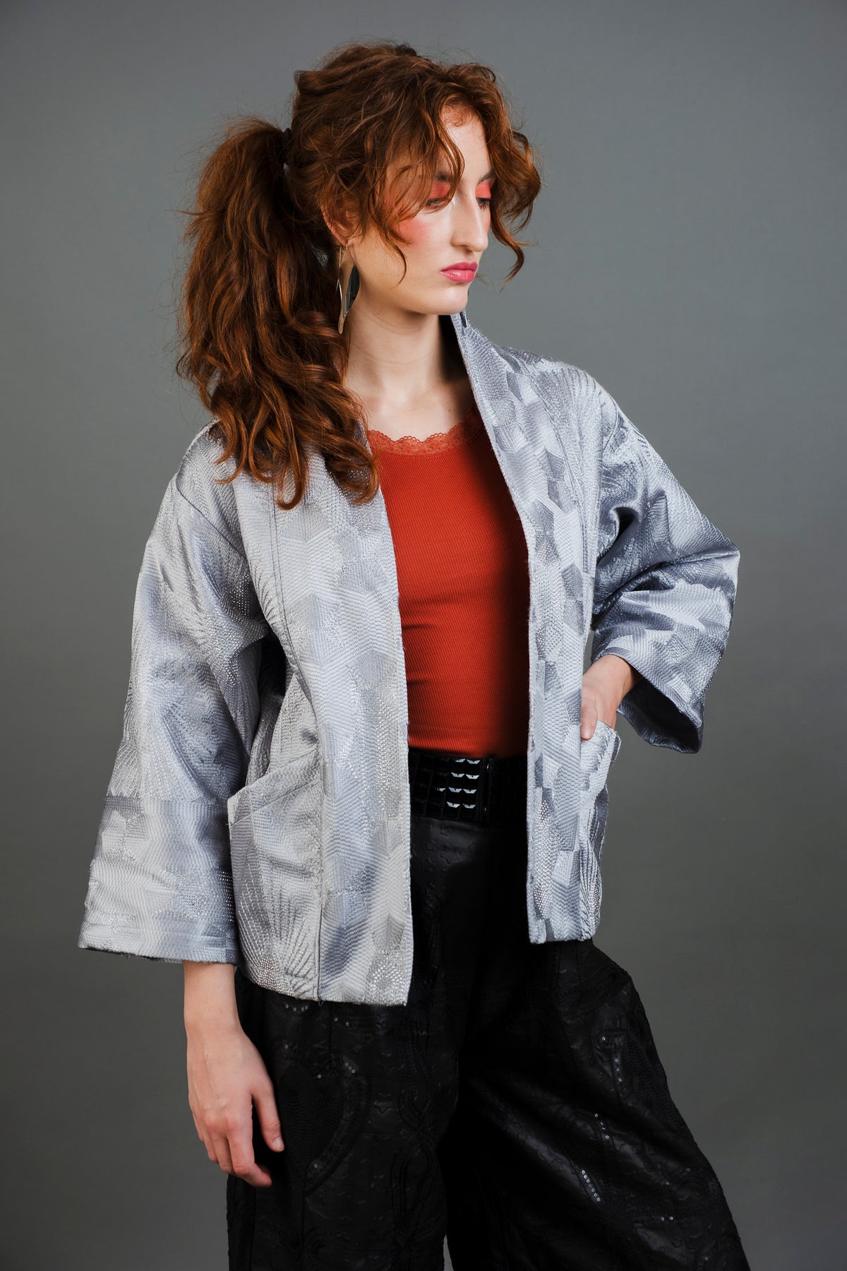 Silver Lining Kimono Jacket
