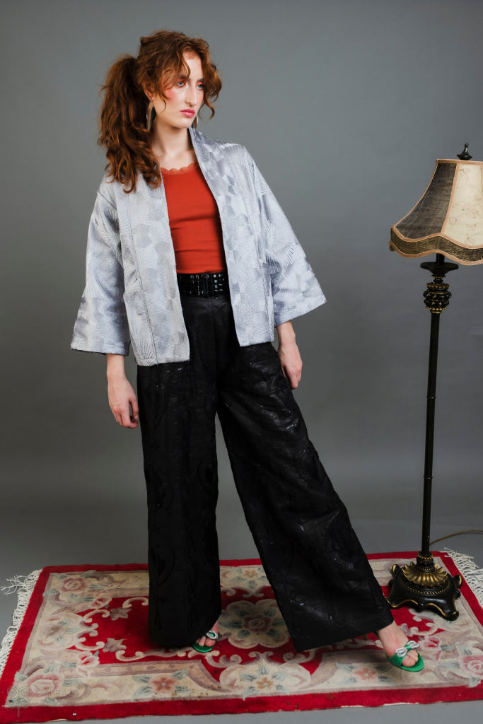 Silver Lining Kimono Jacket - Kimono Jacket