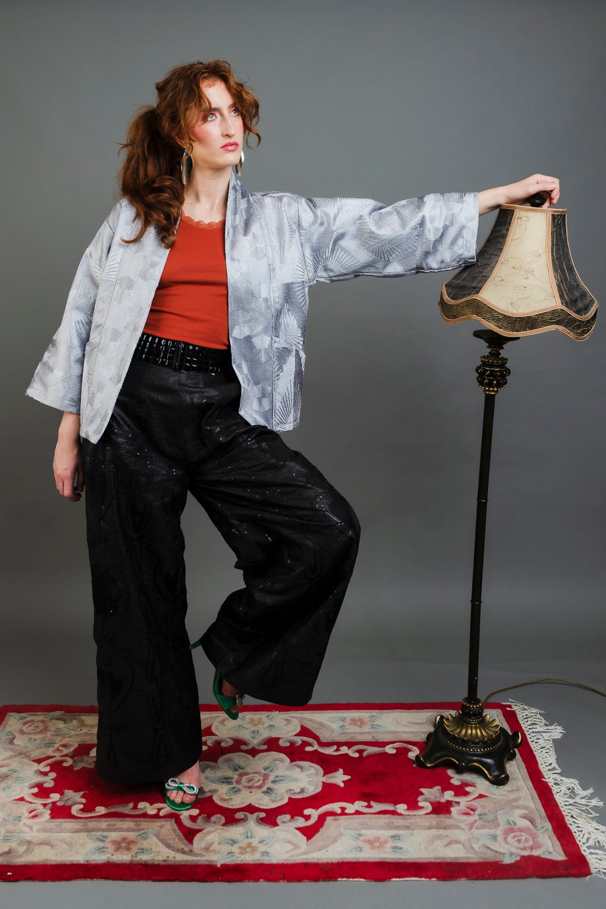 Silver Lining Kimono Jacket