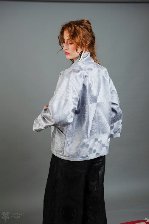 Silver Lining Kimono Jacket - Kimono Jacket