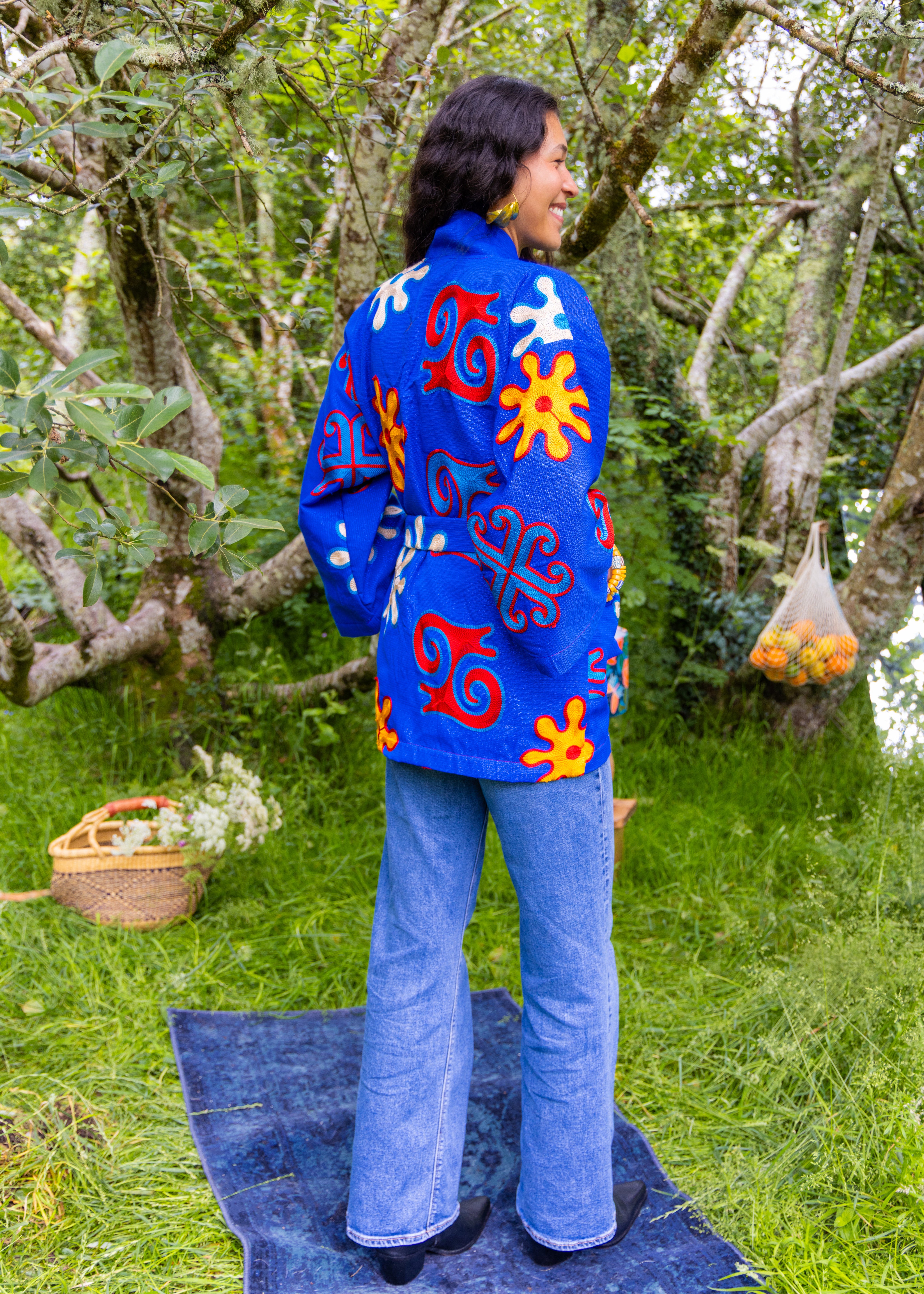 Kimono Jackets – Emerald & Wax