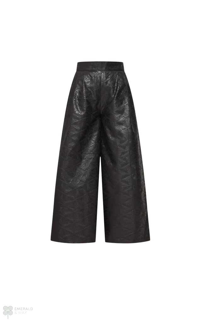Onyx Embossed Trousers Trousers
